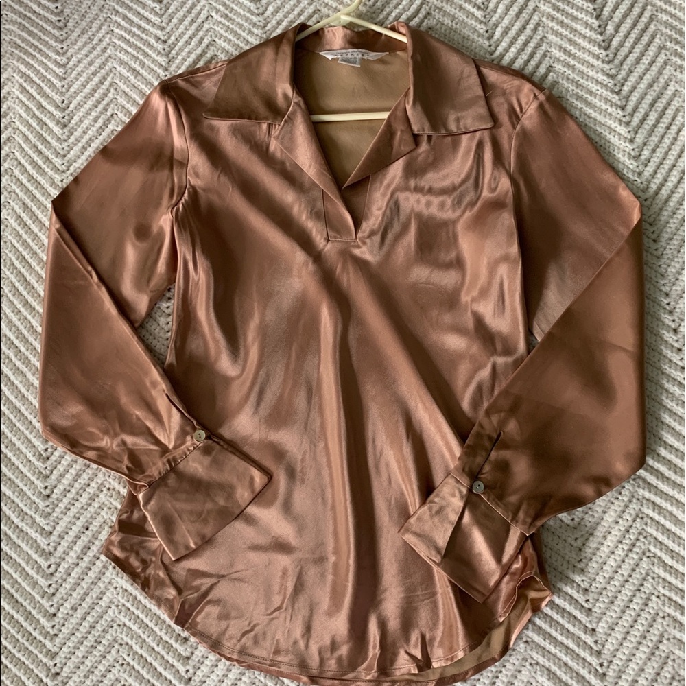 Dark Gold Dress Shirt